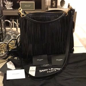 Yves Saint Laurent fringe bag $$2350